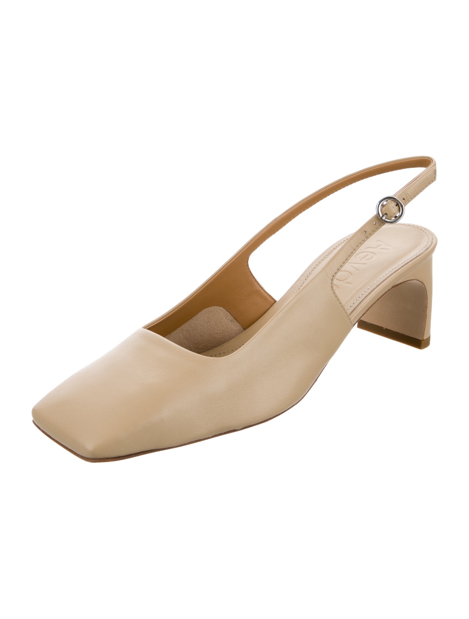 Aeyde Leather Slingback Pumps