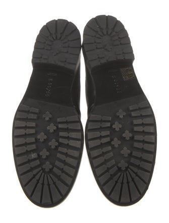 Aeyde Leather Combat Boots