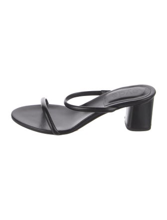 Aeyde Leather Slides