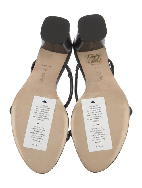 Aeyde Leather Slides