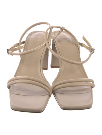 Aeyde Leather Slingback Sandals