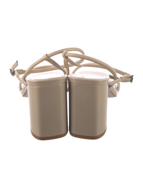 Aeyde Leather Slingback Sandals