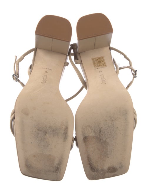 Aeyde Leather Slingback Sandals