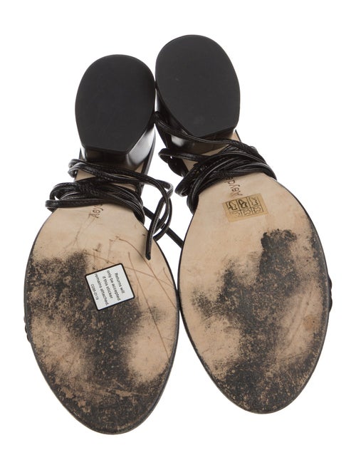 Aeyde Leather Slingback Sandals