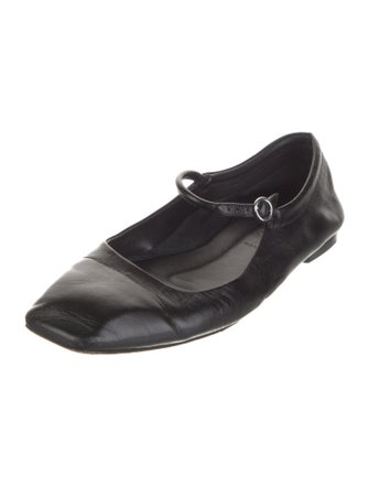 Aeyde Leather Mary Jane Flats