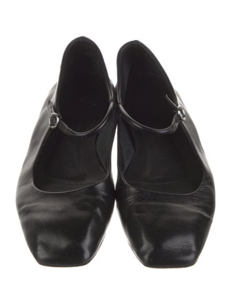Aeyde Leather Mary Jane Flats