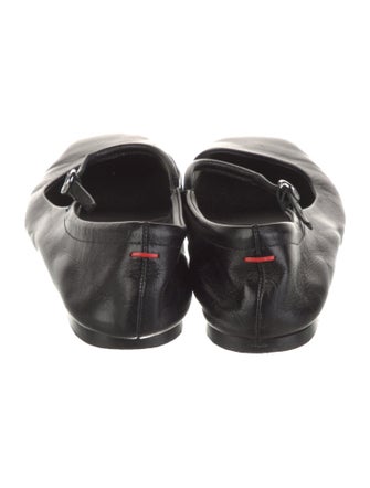 Aeyde Leather Mary Jane Flats