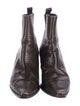 Aeyde Leather Animal Print Boots