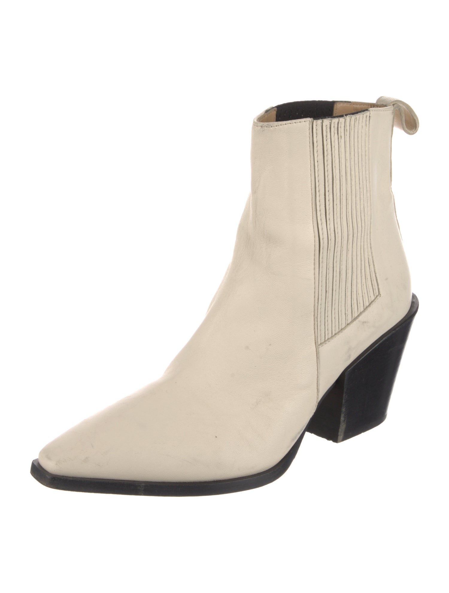 Aeyde Leather Western Boots