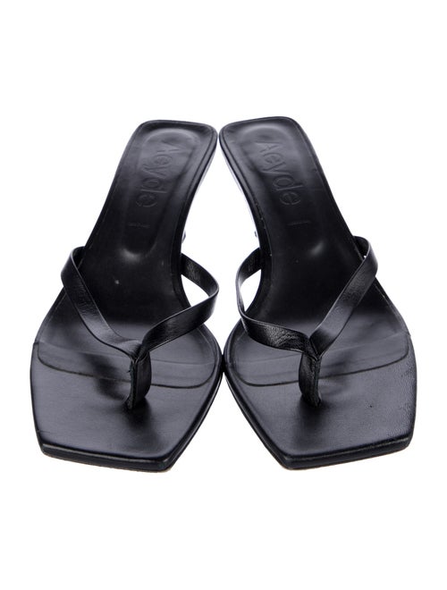 Aeyde Leather Slides