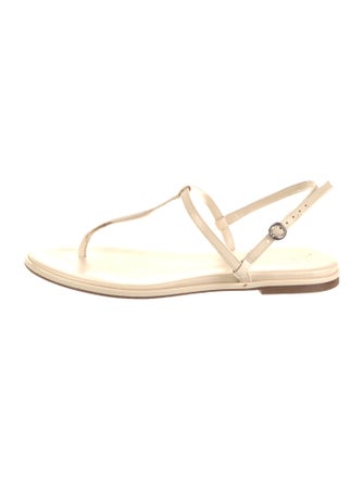 Aeyde Suede T-Strap Sandals