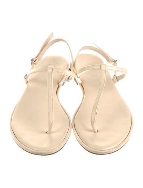 Aeyde Suede T-Strap Sandals