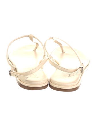 Aeyde Suede T-Strap Sandals