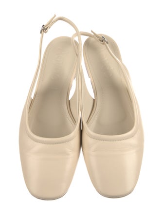 Aeyde Leather Slingback Flats