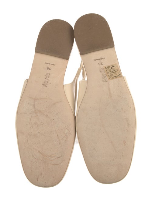 Aeyde Leather Slingback Flats