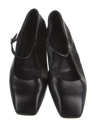 Aeyde Leather Mary Jane Flats