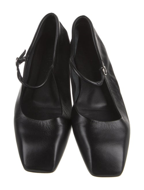 Aeyde Leather Mary Jane Flats