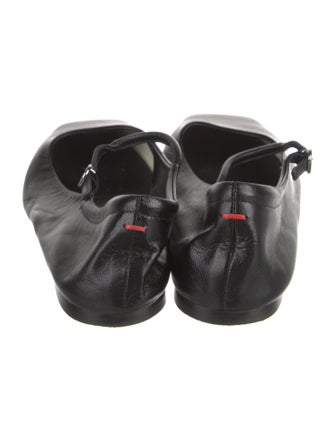 Aeyde Leather Mary Jane Flats
