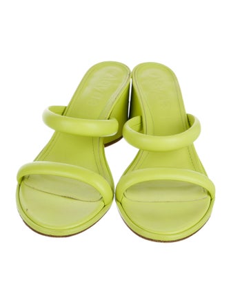 Aeyde Leather Slides