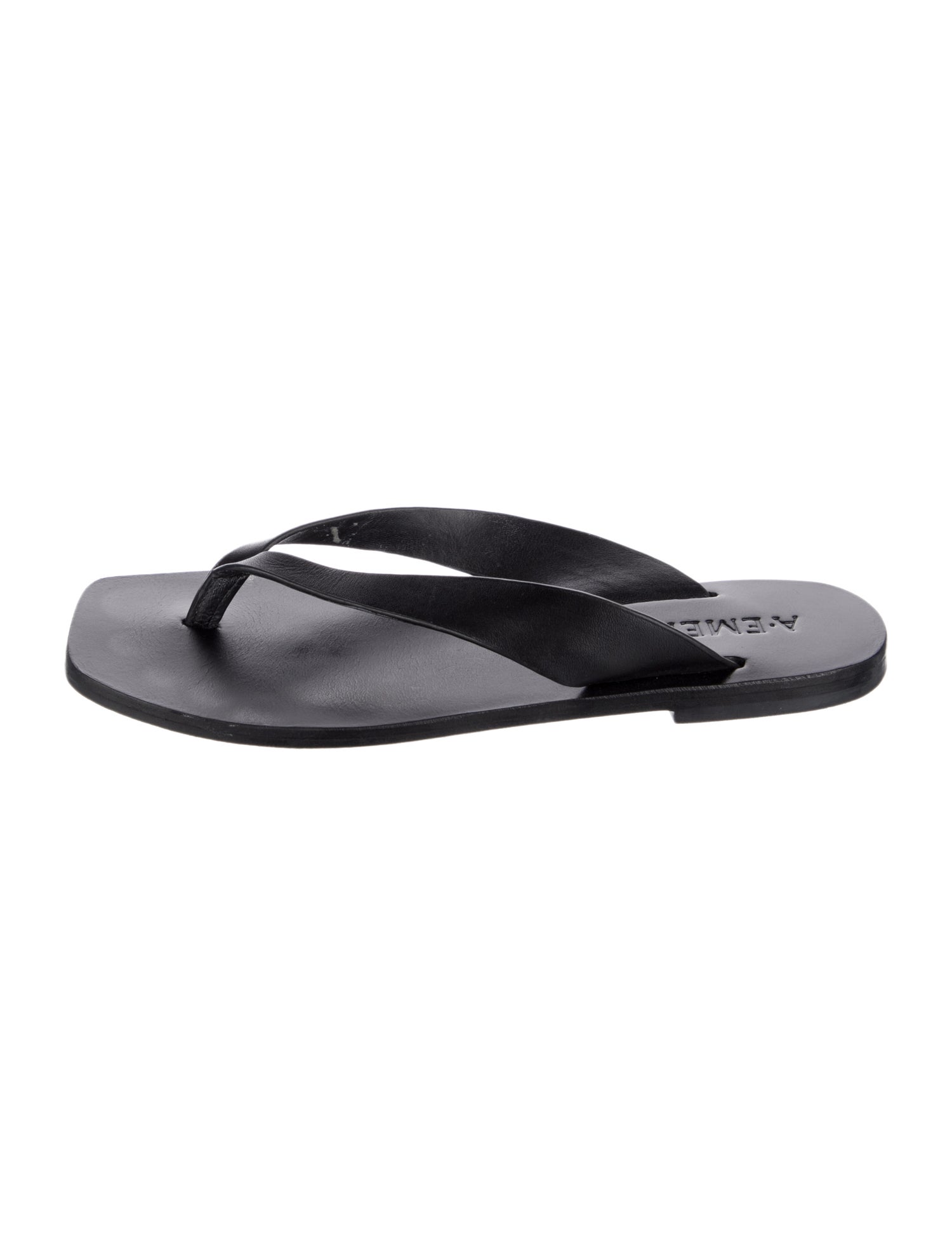 Aeyde Leather Slides