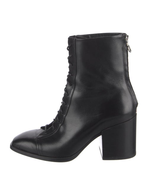 Aeyde Leather Lace-Up Boots