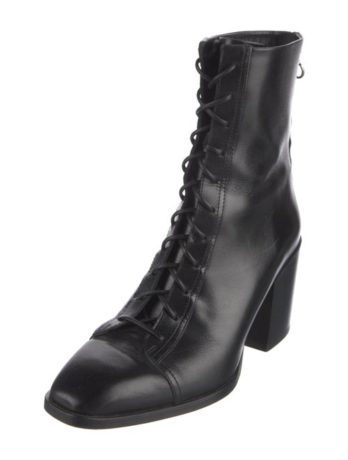 Aeyde Leather Lace-Up Boots