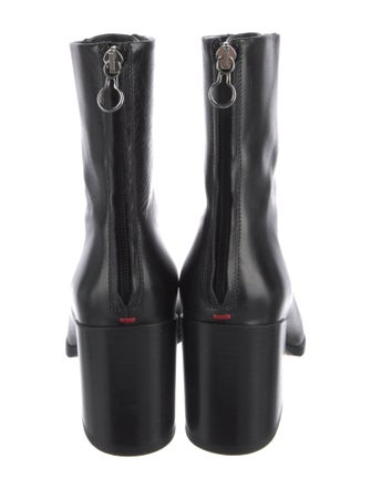 Aeyde Leather Lace-Up Boots