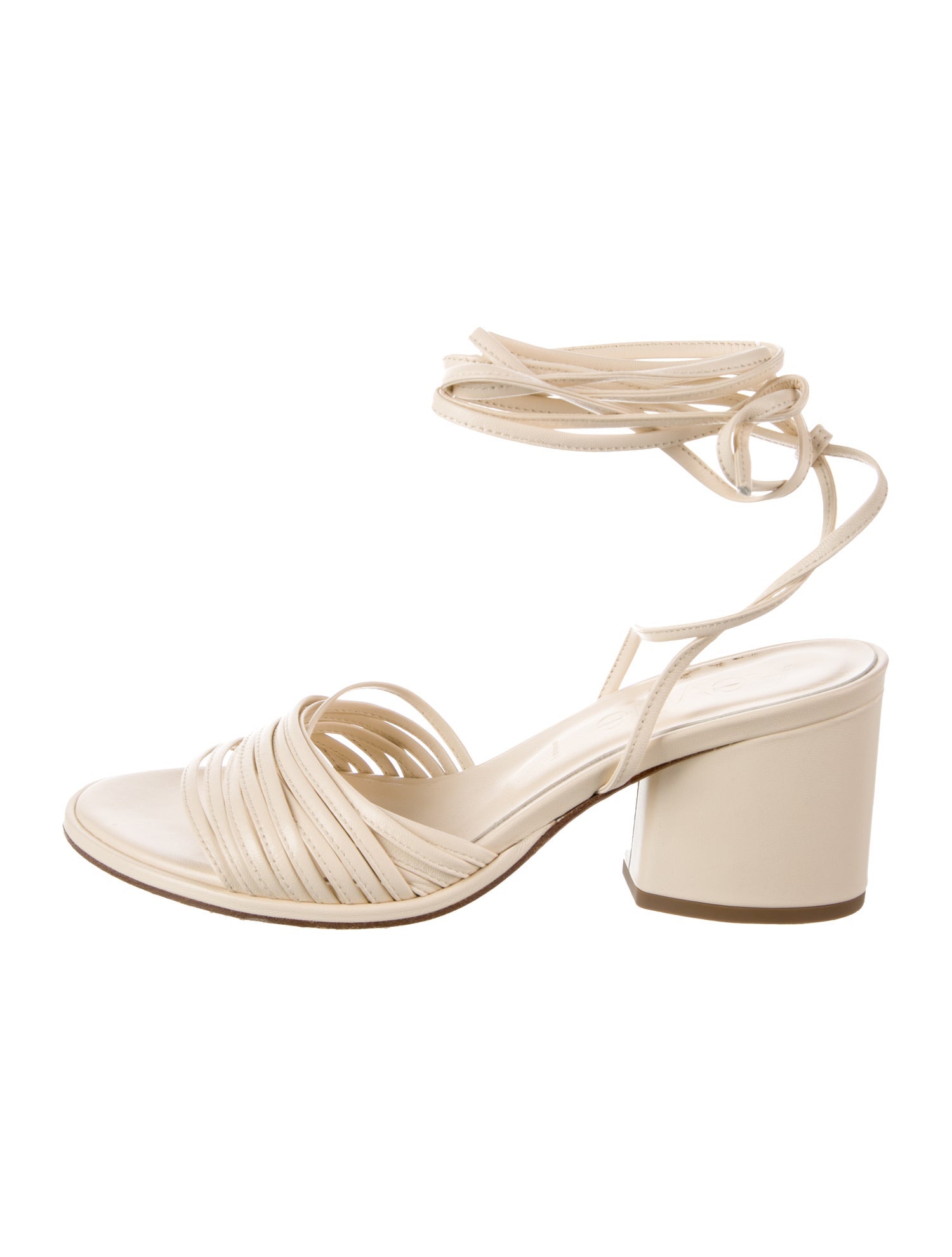 Aeyde Patent Leather Slingback Sandals