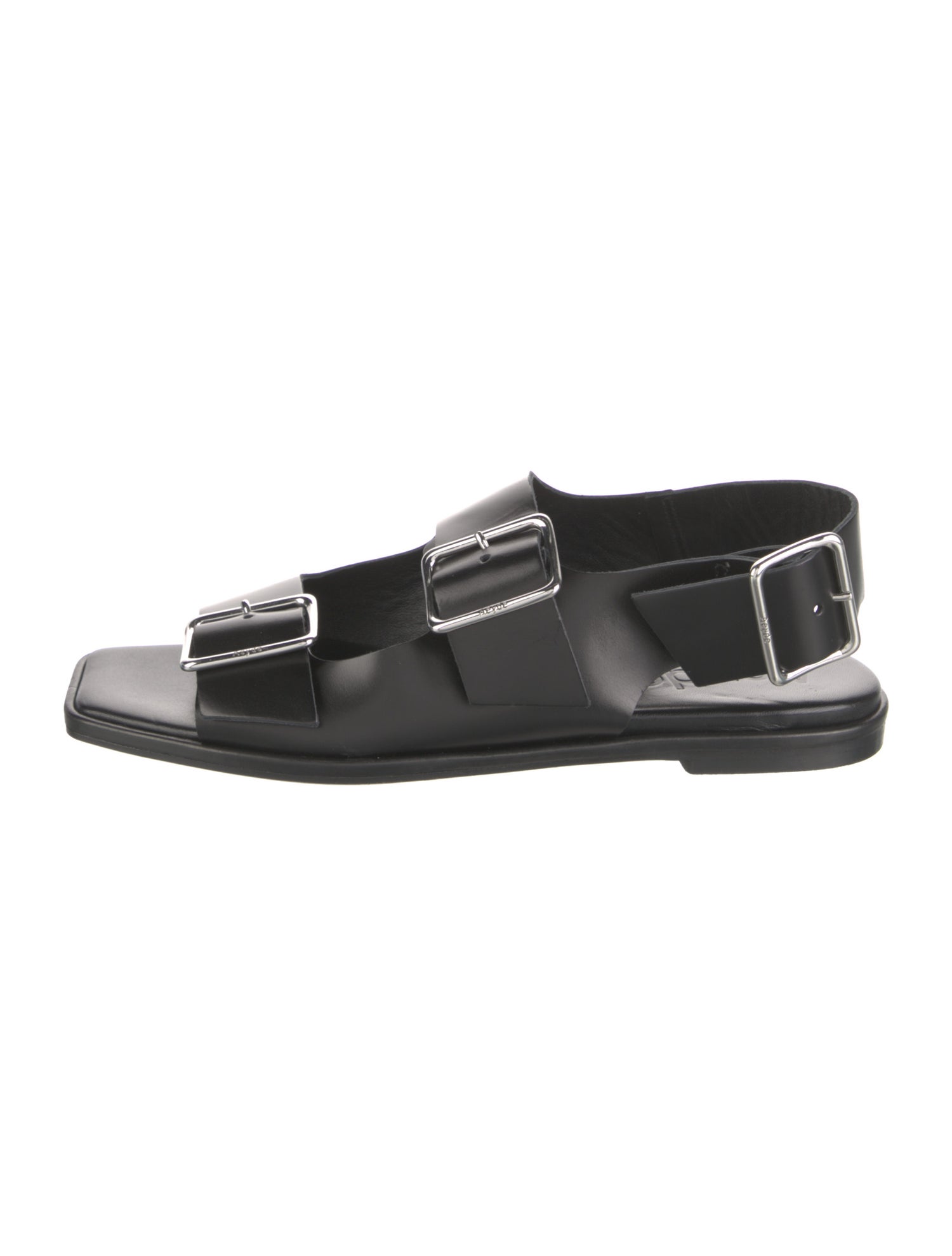 Aeyde Leather Slides