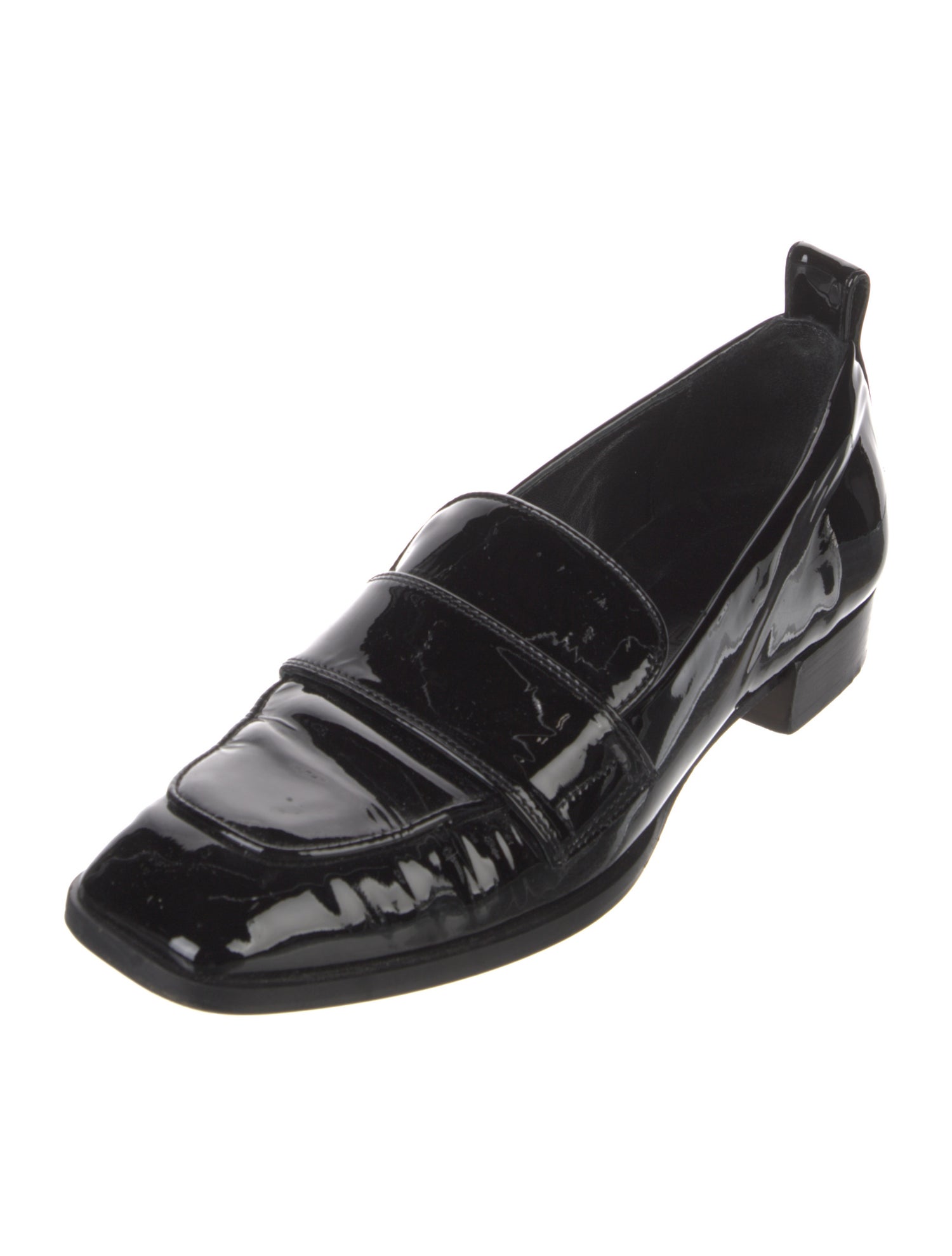 Aeyde Patent Leather Loafers