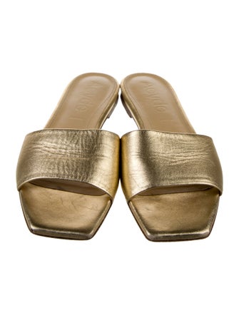 Aeyde Leather Slides