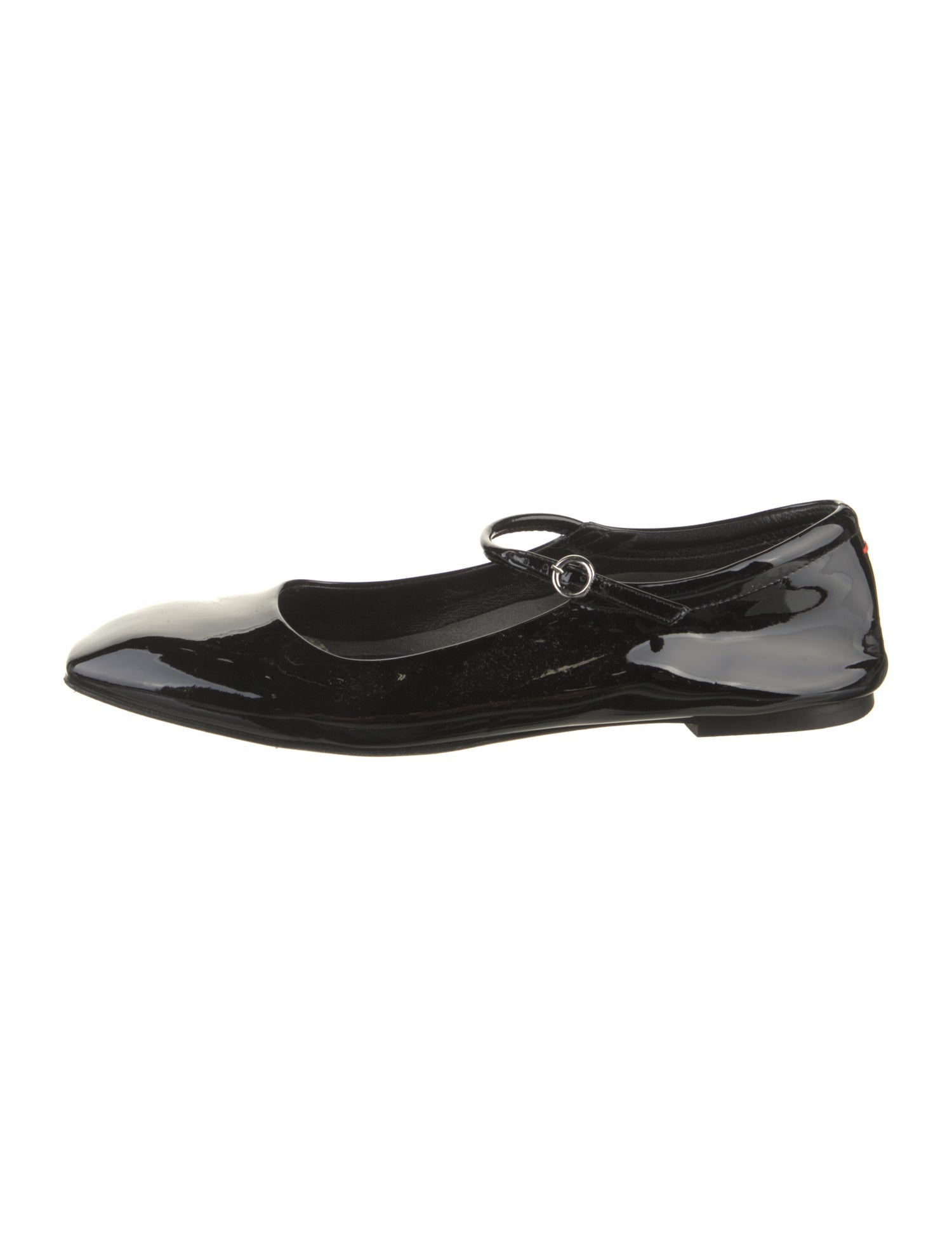 Aeyde Patent Leather Mary Jane Flats