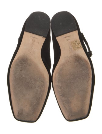 Aeyde Velvet Mary Jane Flats