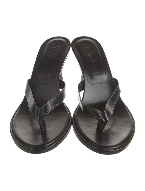 Aeyde Leather Slides