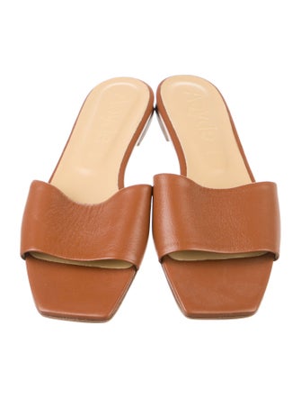 Aeyde Leather Slides