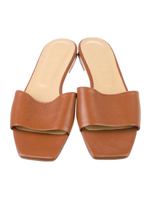 Aeyde Leather Slides