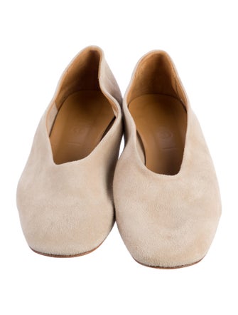 Aeyde Suede Ballet Flats