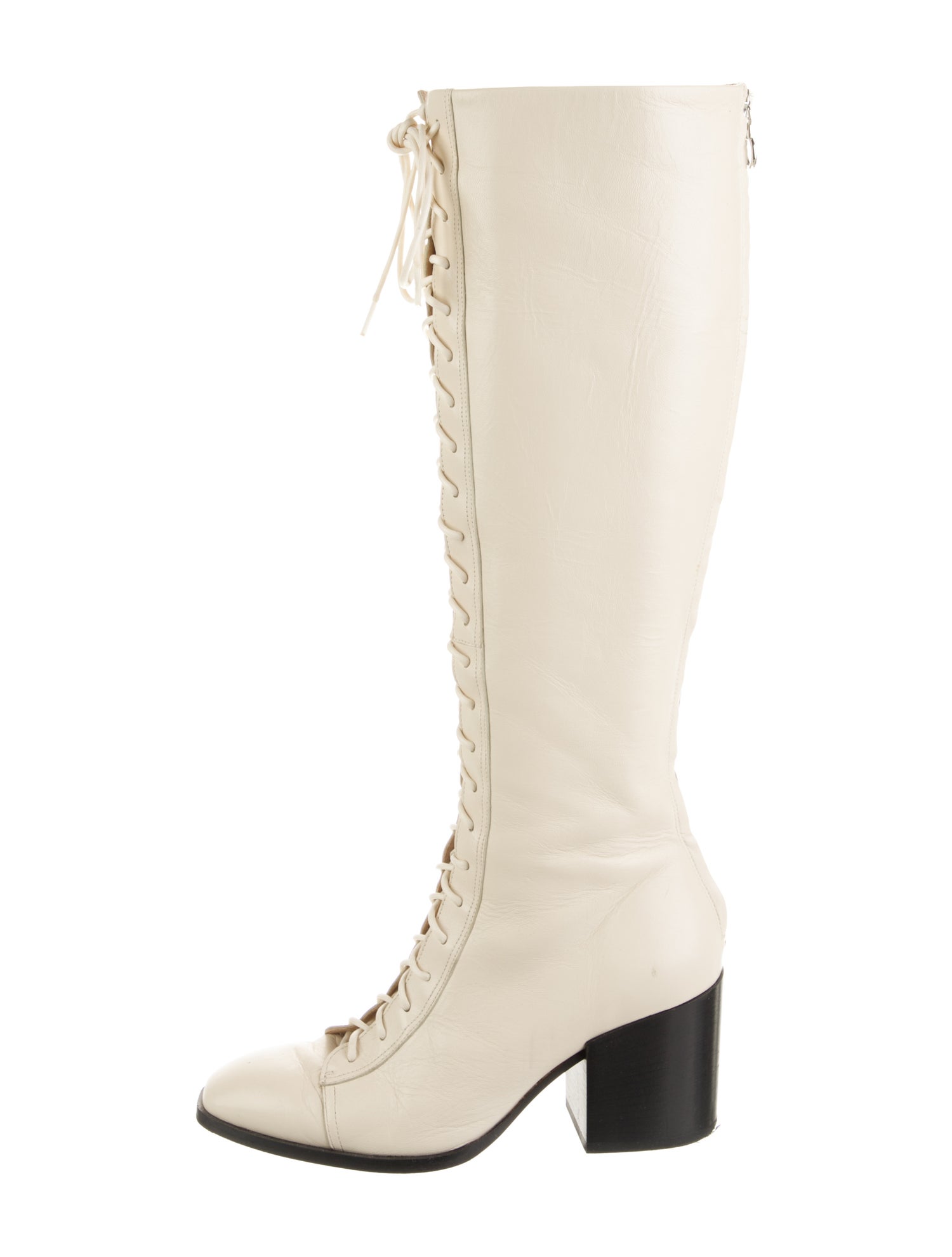 Aeyde Leather Lace-Up Boots