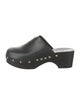 Aeyde Leather Studded Accents Mules