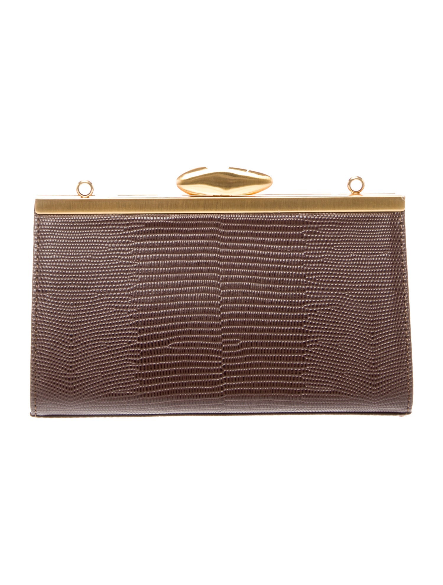 Reike Nen Embossed Leather Minaudière