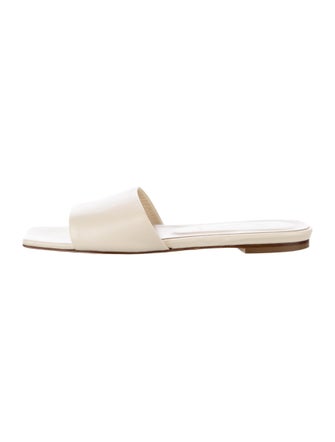 Aeyde Leather Slides