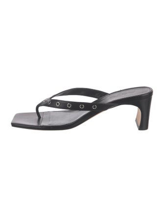 Aeyde Leather Flip Flops