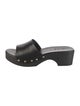 Aeyde Leather Studded Accents Slides