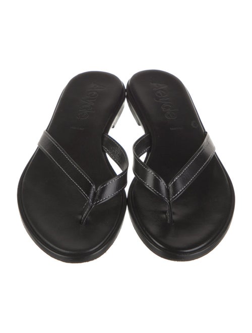 Aeyde Leather Flip Flops