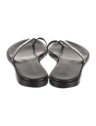 Aeyde Leather Flip Flops