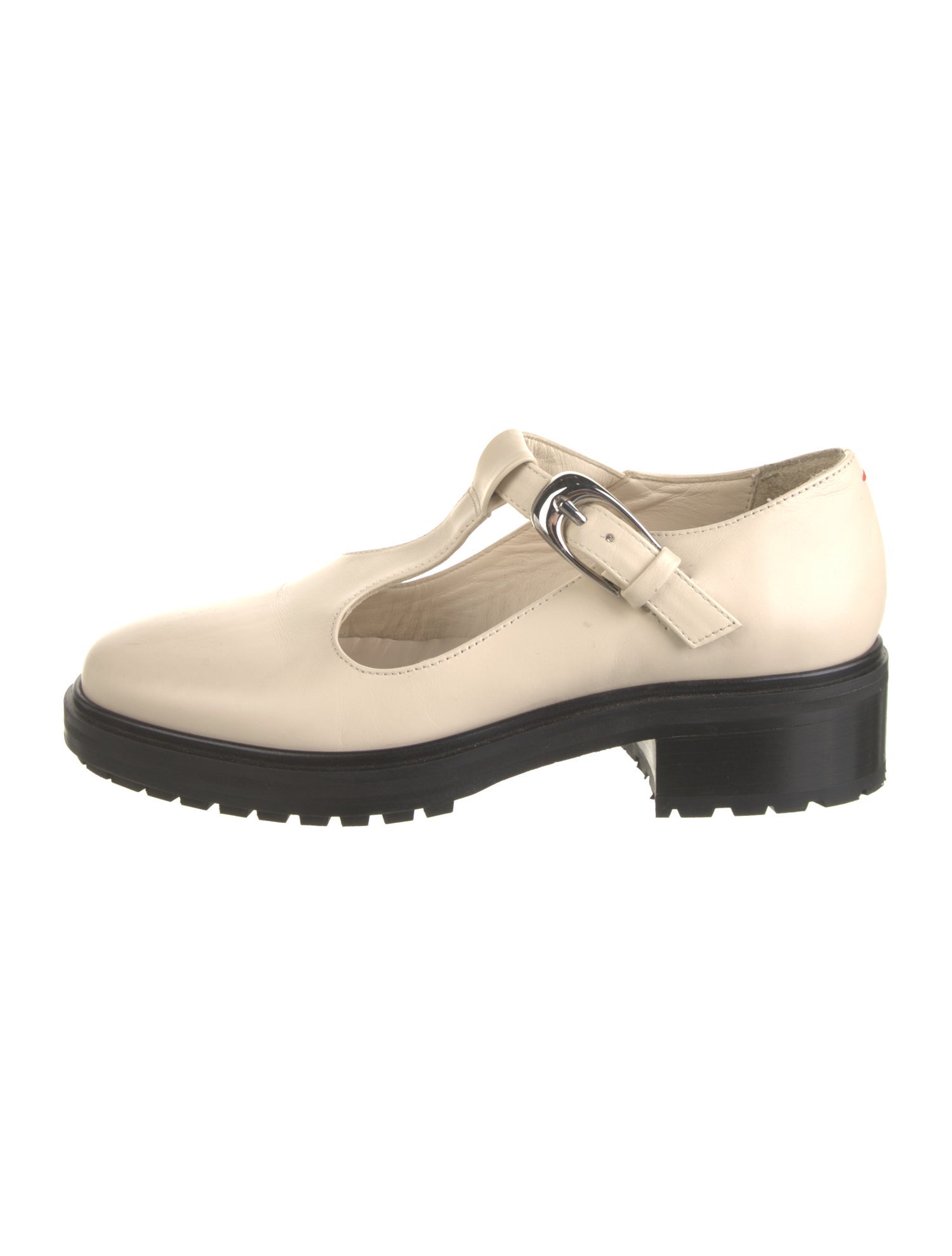 Aeyde Leather Mary Jane Flats