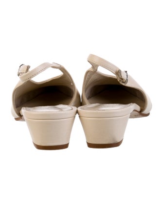 Aeyde Leather Slingback Pumps