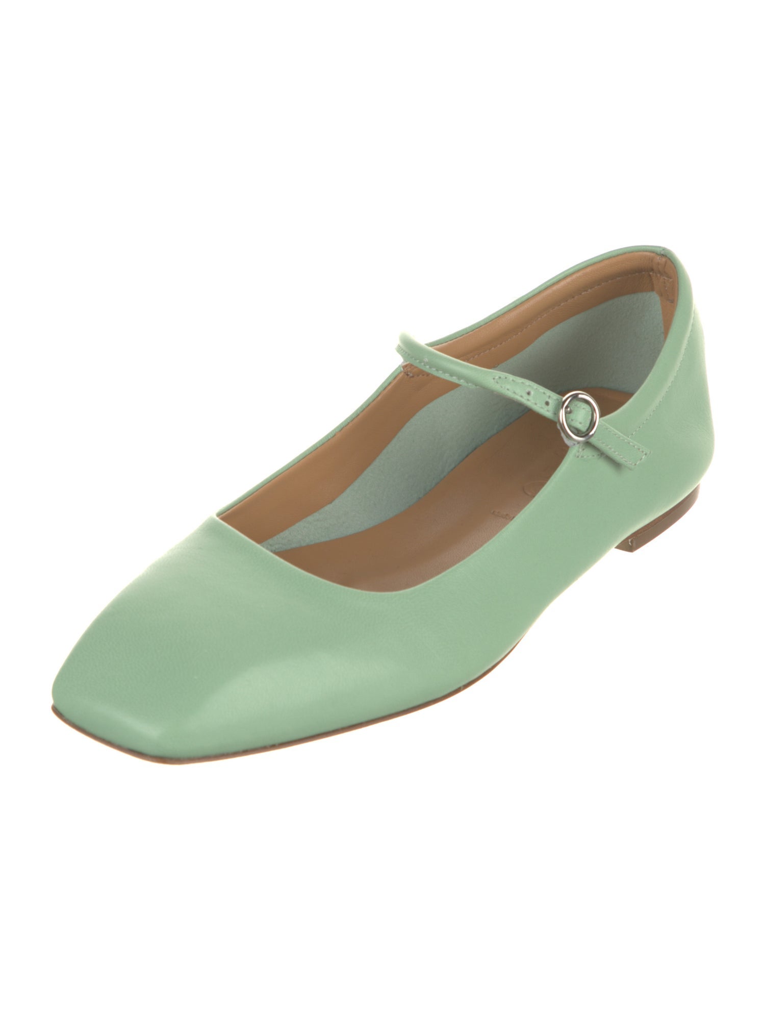 Aeyde Leather Mary Jane Flats