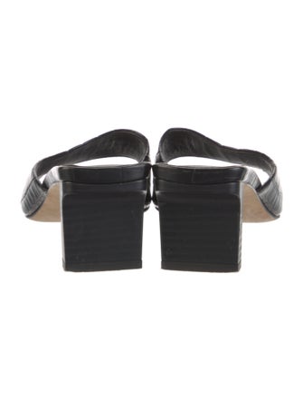 Aeyde Leather Slides