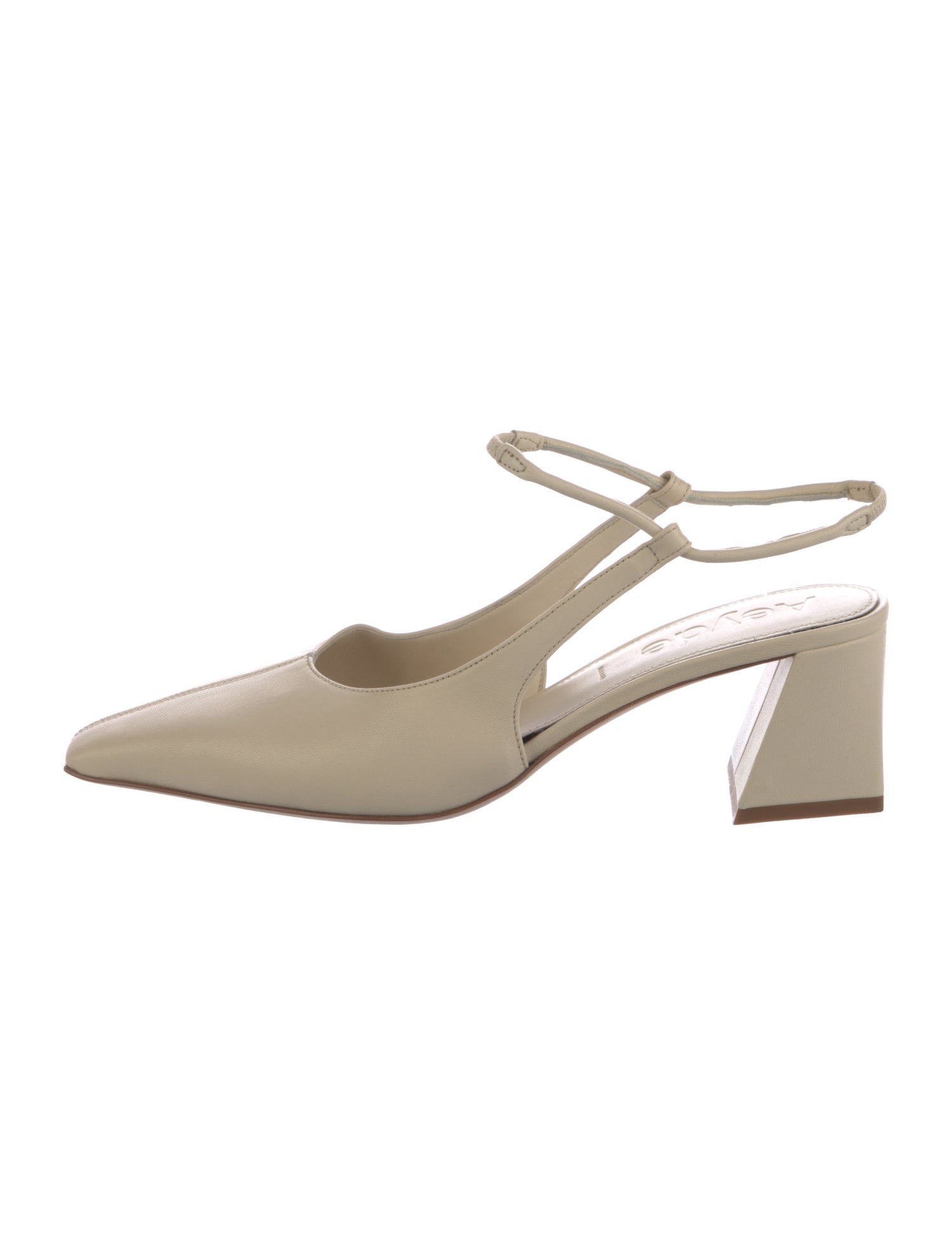 Aeyde Leather Slingback Pumps